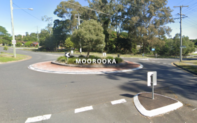 Moorooka Statement Entry Sign