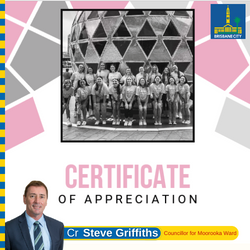 Certificate of Appreciation