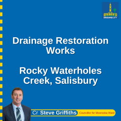Works Notice – Rocky Waterholes Creek, Salisbury