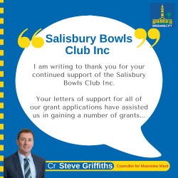 Salisbury Bowls Club Inc Grant Funding Success