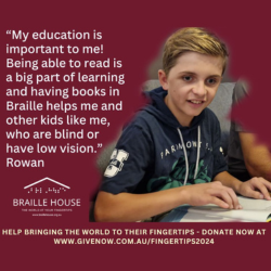 Donate to Braille House