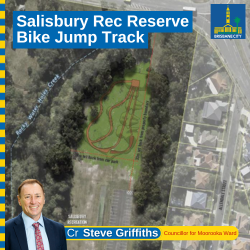 Bike Jump Track Concept Plan – Salisbury Recreational Reserve